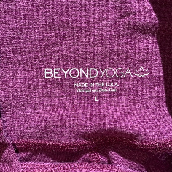 Beyond Yoga Caught in the Midi Leggings - purple heather - Picture 6 of 10